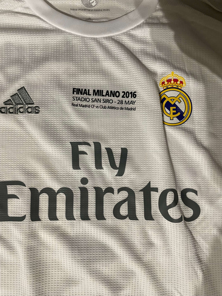 Maglia CR7 Cristiano Ronaldo Autografata Firmata Real Madrid Finale Champions League 2016 Vs Atletico Madrid