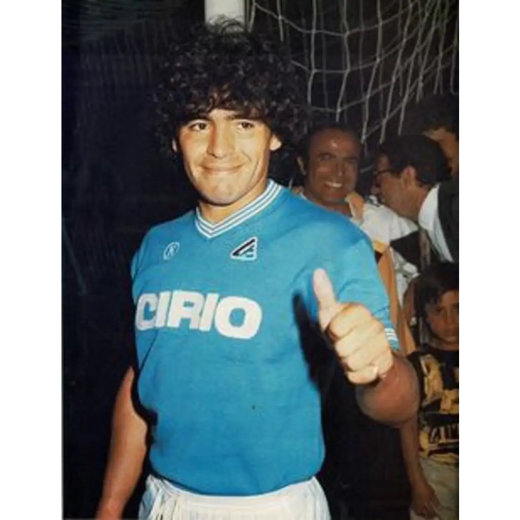 Maradona-Signed Jersey, Maradona Jersey Authentic Autographed 1984/85 Napoli Player Match Worn With Certificate of Authenticity