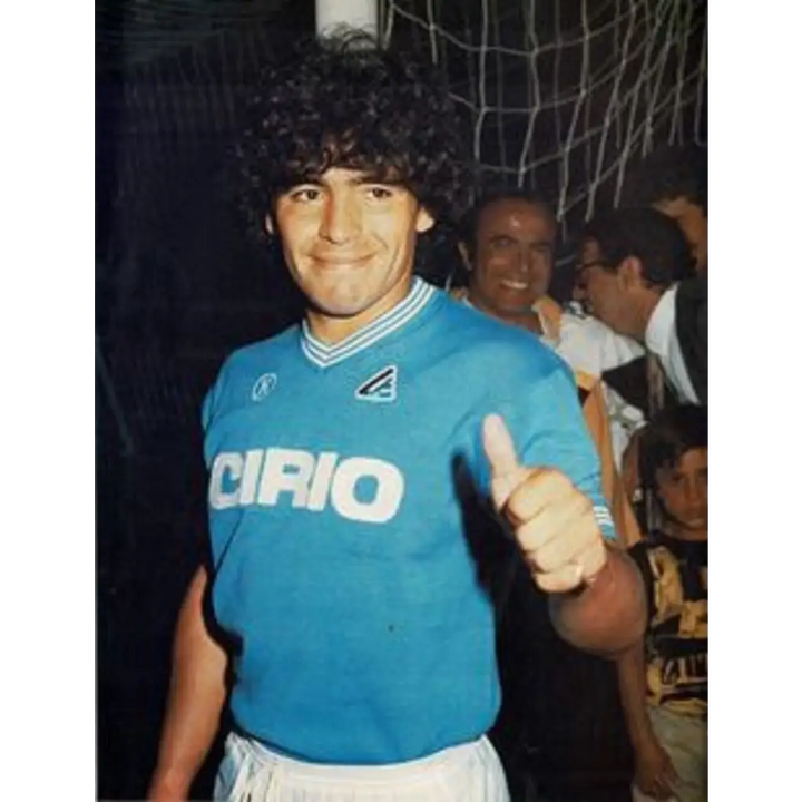 Maradona-Signed Jersey, Maradona Jersey Authentic Autographed 1984/85 Napoli Player Match Worn With Certificate of Authenticity